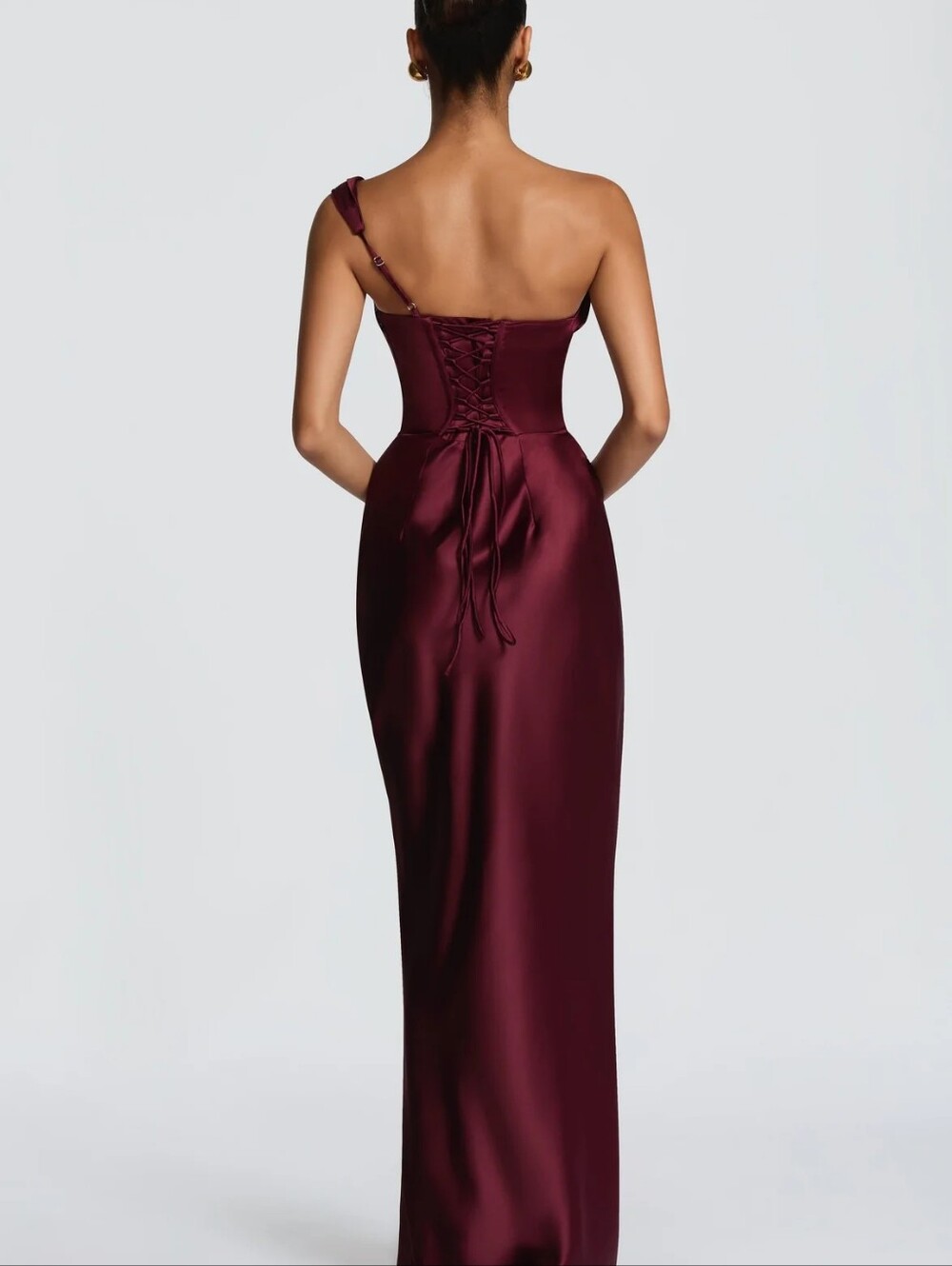 babyboo Thalassa Long Dress - Cherry Lacquer NWT $180 XL - Picture 5 of 13